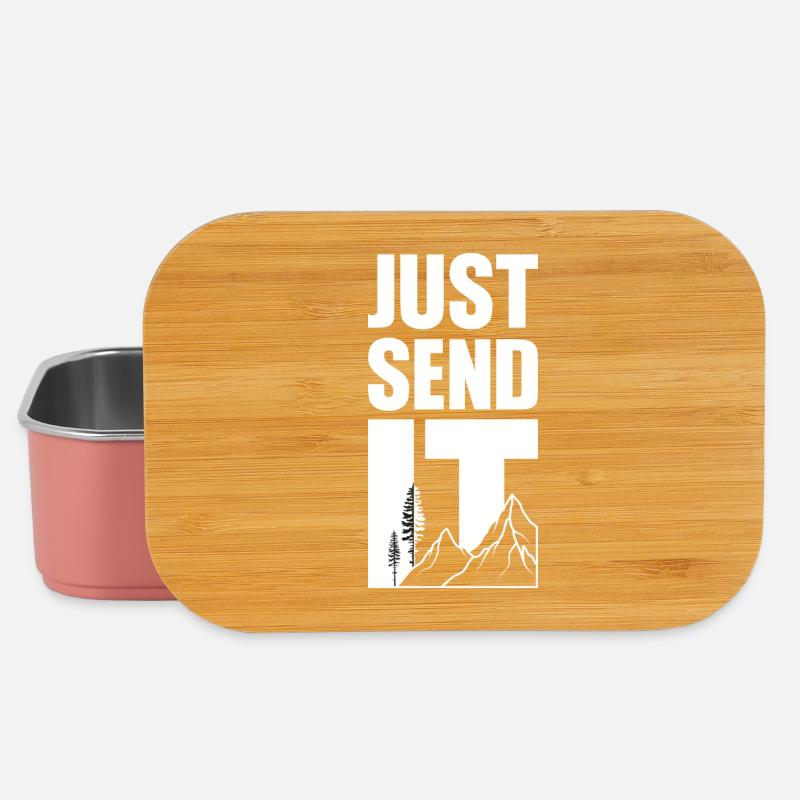 Just Send It - White - Lunch Box - Hellrosa