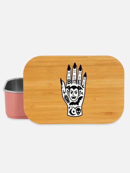 Vampir Hand - Lunch Box - Hellrosa