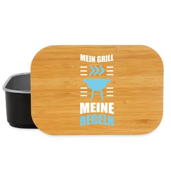 My Grill My Rules - Lunch Box - black - Front
