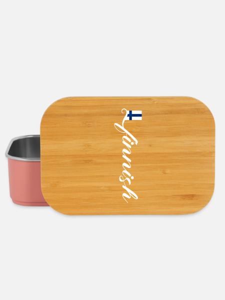 Finnland  - Lunch Box - Hellrosa