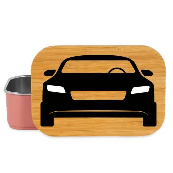 Voiture de sport - Boîte à goûter - rose clair - Devant