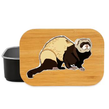 Furet - Boîte à goûter - noir - Devant
