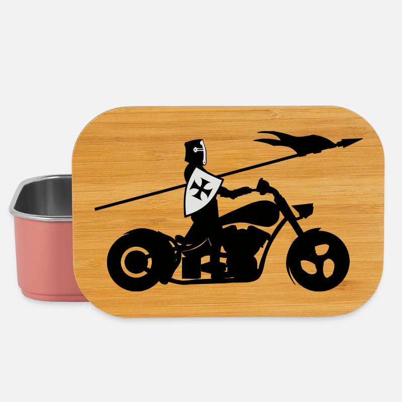 Motorrad - Boîte à goûter - rose clair