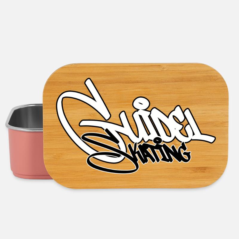 Graffiti Skate Vibe - Boîte à goûter - rose clair