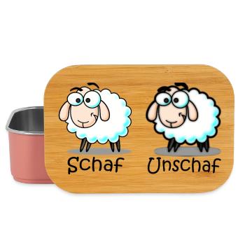 sheep - Lunch Box - light pink - Front