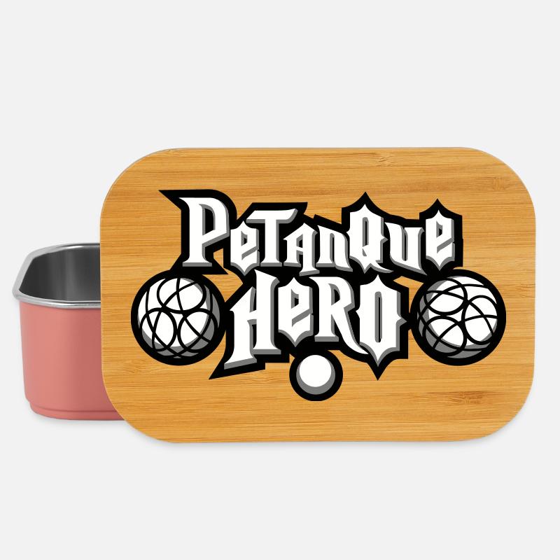 Petanque héro flex - Boîte à goûter - rose clair