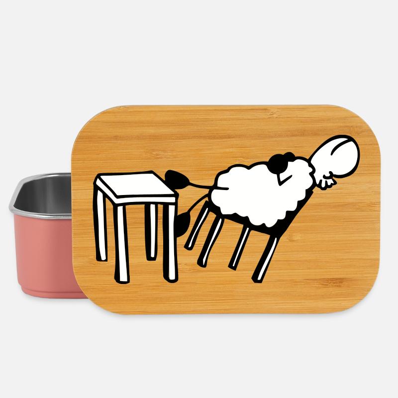 Schlafschaf - Lunch Box - Hellrosa
