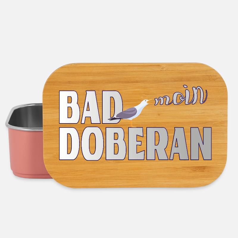 Möwe & Moin Bad Doberan Ostsee - Lunch Box - Hellrosa