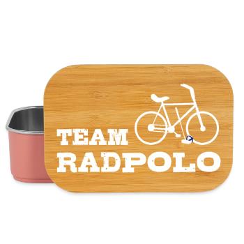 Team Radpolo Cycling Culture - Lunch Box - light pink - Front