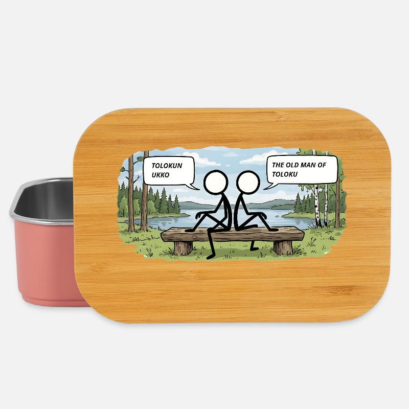 Savo Guys Duo 2 Tale Bank - Lunch Box - Hellrosa