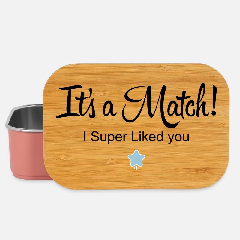 It's a Match! - Boîte à goûter - rose clair