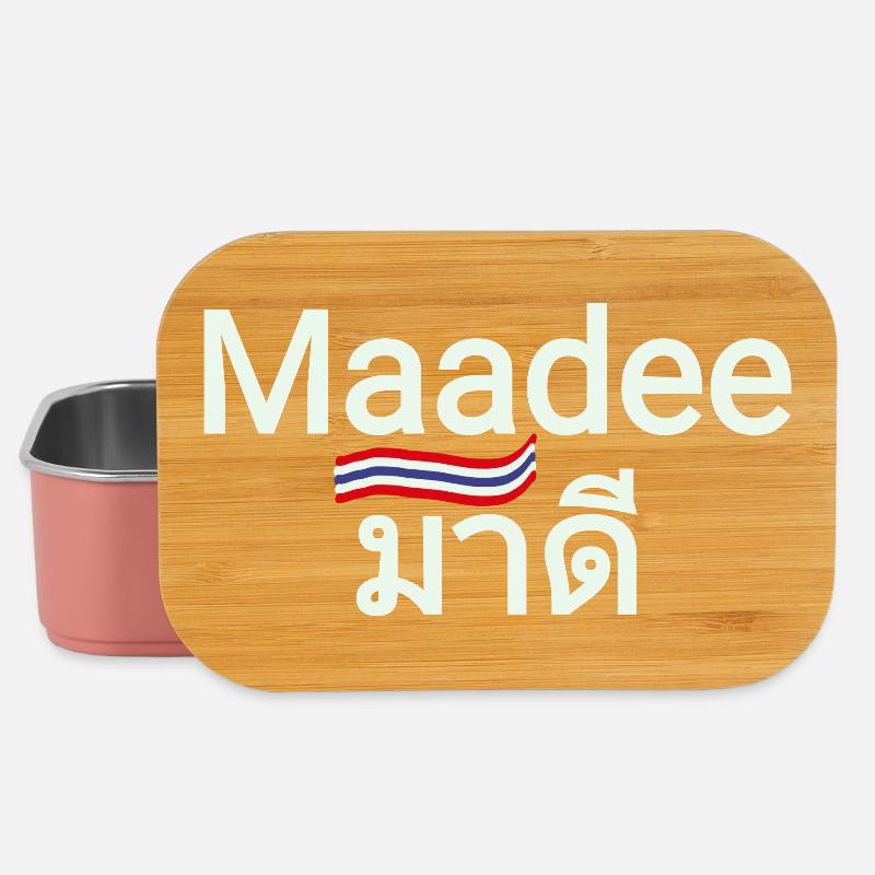 Madee Thailand  - Lunch Box - Hellrosa