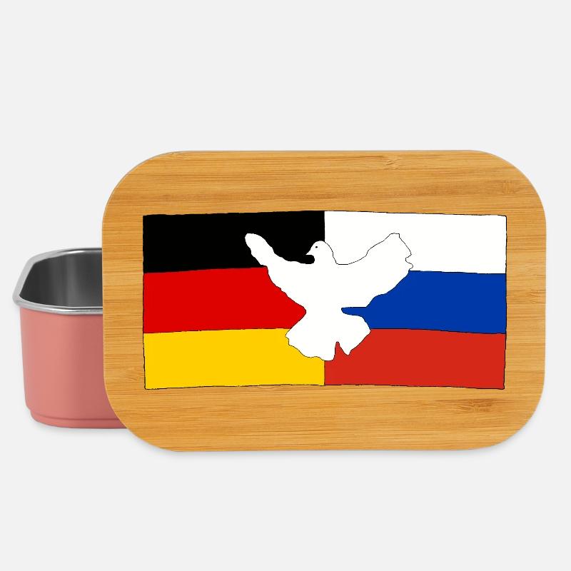 Amitié germano-russe - Boîte à goûter - rose clair