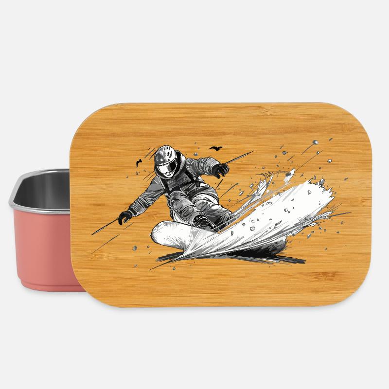 Snowboard - Lunch Box - Hellrosa