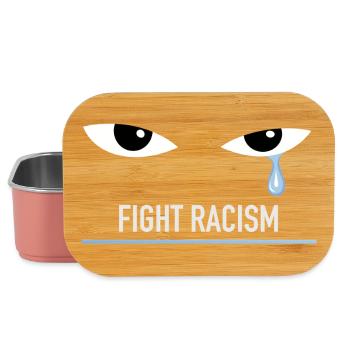 FIGHT RACISM - The Blue Tear - Lunch Box - Hellrosa - Vorne