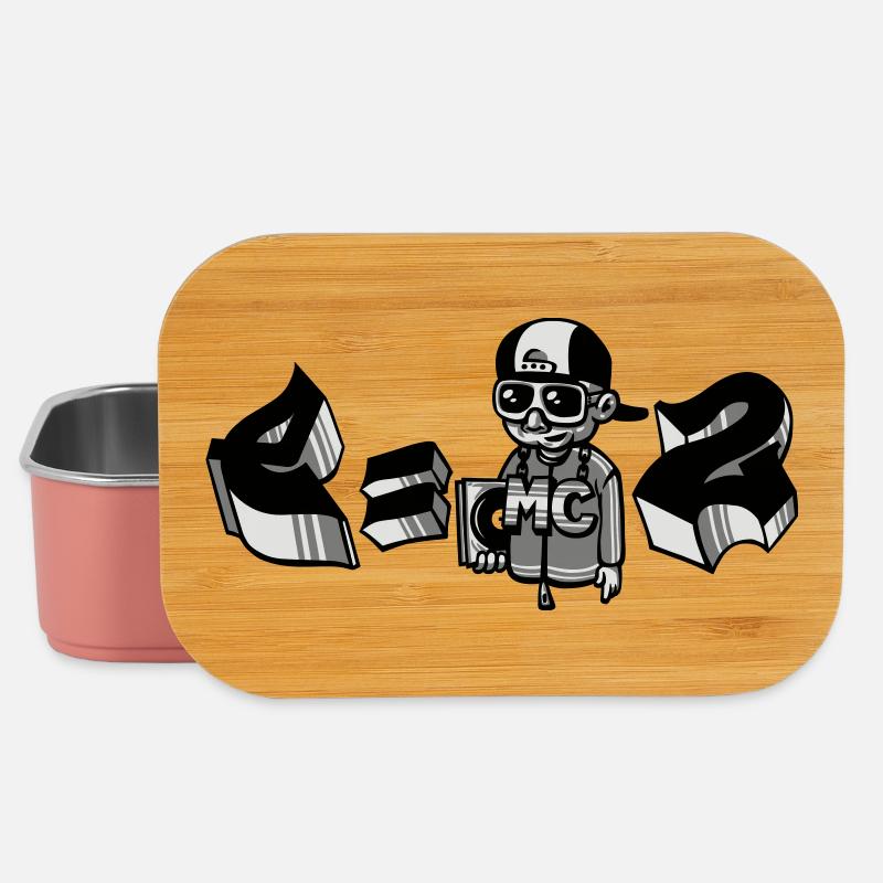 E=MC2 flex - Lunch Box - light pink