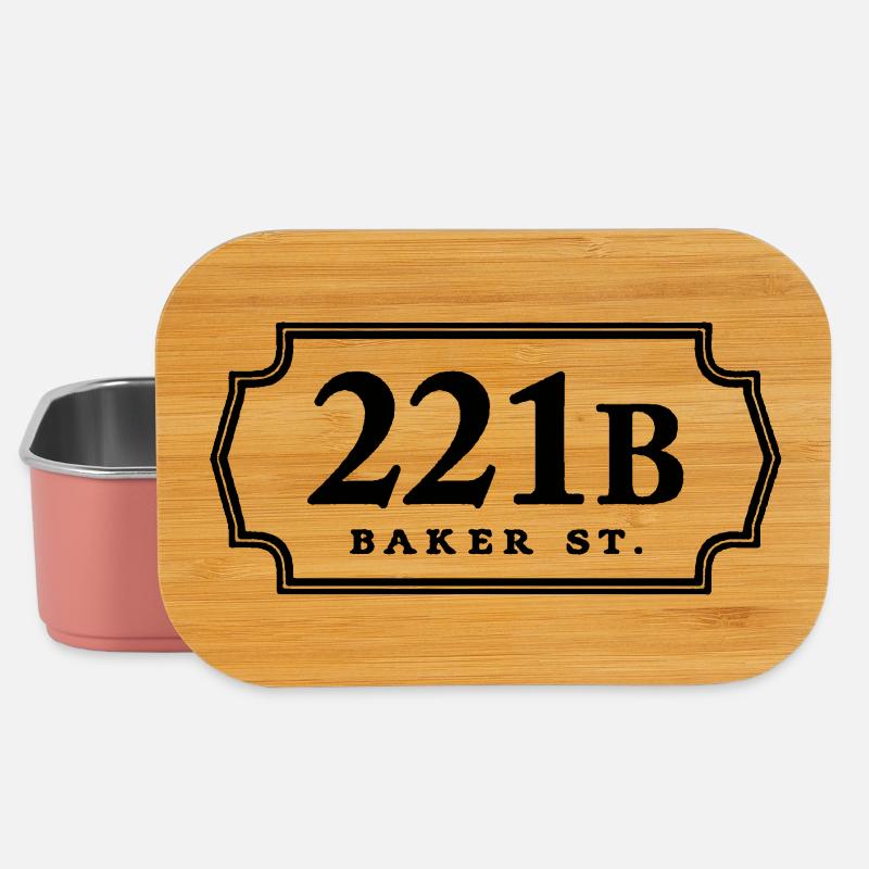 221b Bäcker st - Lunch Box - Hellrosa