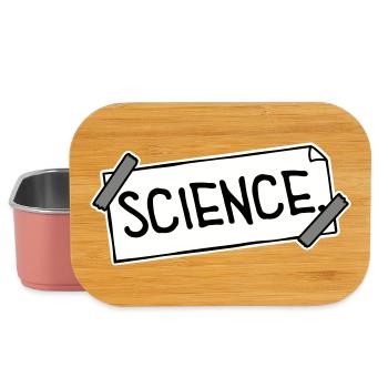Déclaration scientifique : Déclaration sur l’éducation des nerds - Boîte à goûter - rose clair - Devant