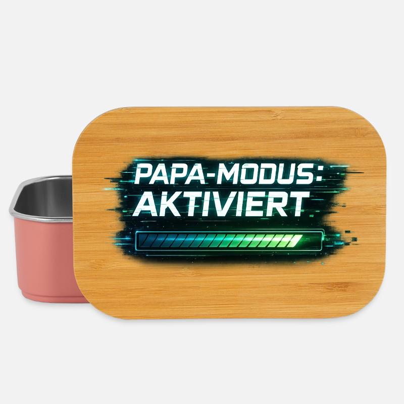 Dad Mode Enabled – Gift for Dad - Lunch Box - light pink