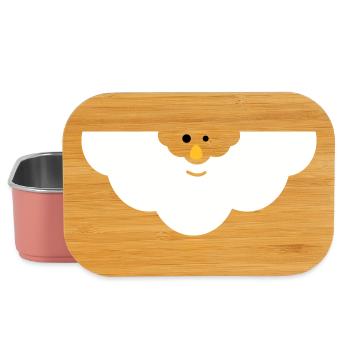 Cuddly Cloud Face - Lunch Box - light pink - Front