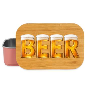 Beer Shirt | Funny Beer Lover Graphic Tee - Lunch Box - light pink - Front