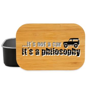 Philosophy Defender Land-Rover - Boîte à goûter - noir - Devant