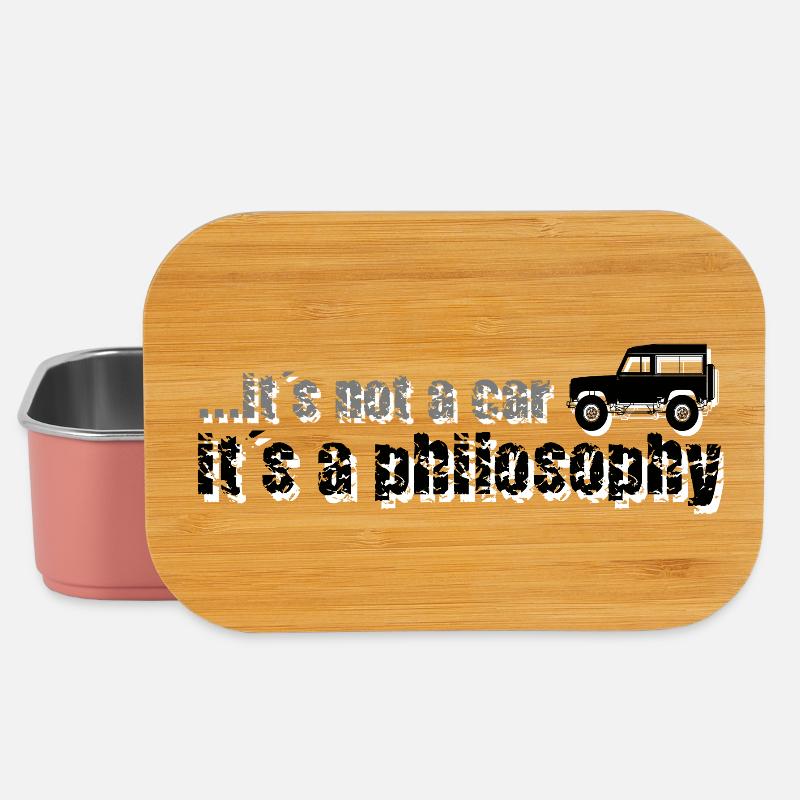 Philosophy Defender - Lunch Box - light pink
