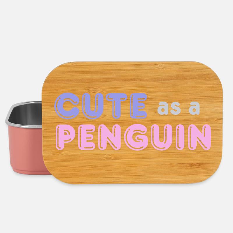 Cute as a Penguin - Lunch Box - Hellrosa