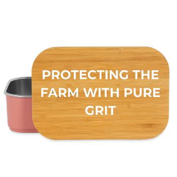 Fermier amateur Pure Grit - Boîte à goûter - rose clair - Devant