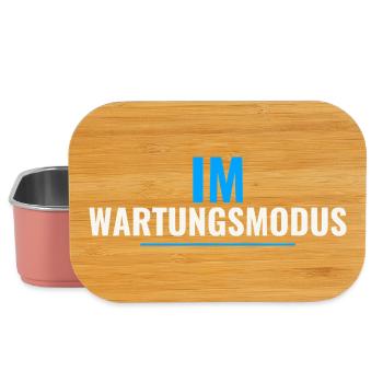 Im Wartungsmodus – Shirt für IT‑Administratoren - Lunch Box - Hellrosa - Vorne