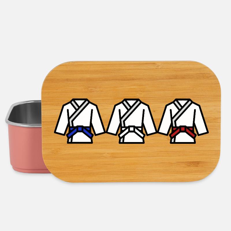 J'aime le judo - Boîte à goûter - rose clair