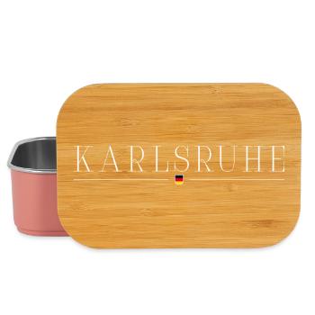 T-shirt de fan de Karlsruhe – Pour de vrais fans - Boîte à goûter - rose clair - Devant