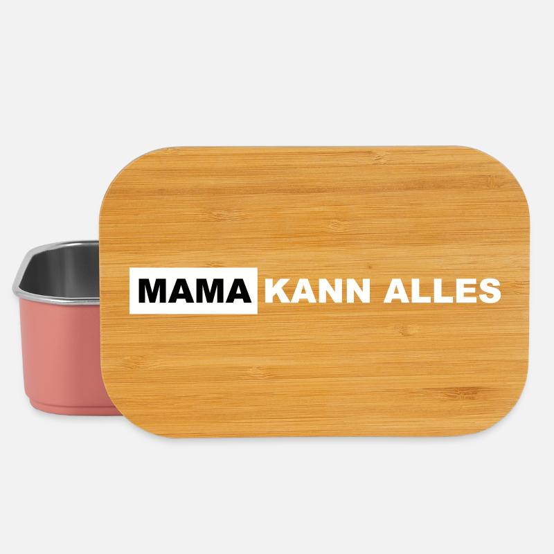 Mama Kann Alles Power Mutti - Lunch Box - Hellrosa