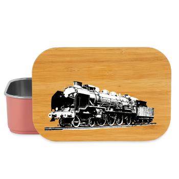 LOCOMOTIVE PACIFIC - Lunch Box - Hellrosa - Vorne