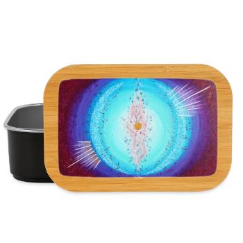 Creation light of divine purification - Lunch Box - black - Front
