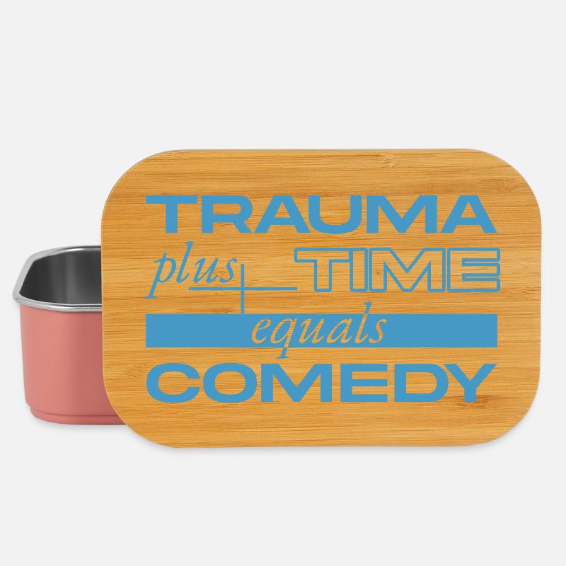 Trauma + Zeit = Comedy - Lunch Box - Hellrosa