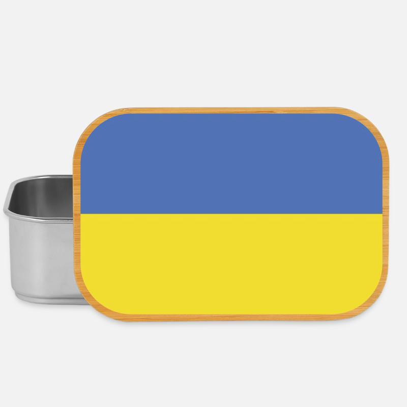 Drapeau de l’Ukraine - Boîte à goûter - argent
