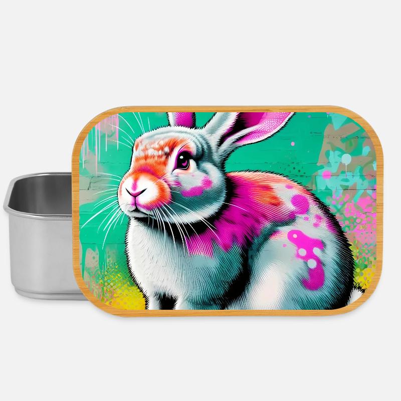 rabbit - Lunch Box - silver