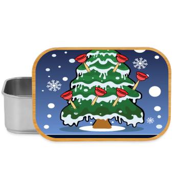 INSTALLATIONS SANITAIRES PLOMBIER DE NOËL PÖMPEL - Boîte à goûter - argent - Devant