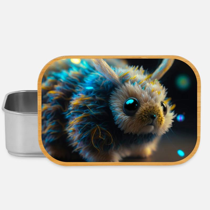 Photo macro creature 04 - Lunch Box - silver