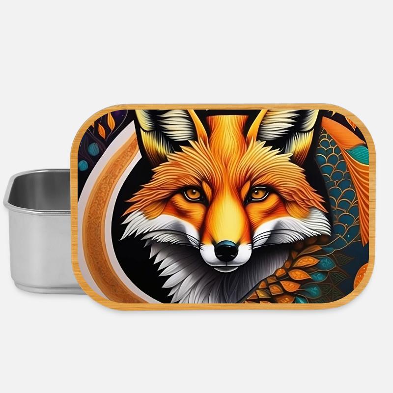 Fuchs - Lunch Box - Silber