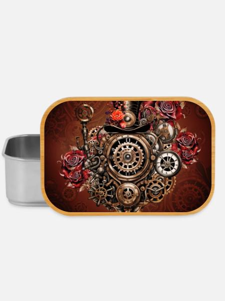 Wunderbares Steampunk-Design - Lunch Box - Silber