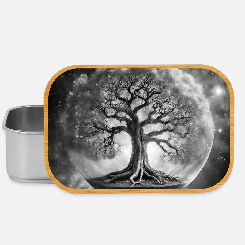 Der Kosmische Yggdrasil - Lunch Box - Silber