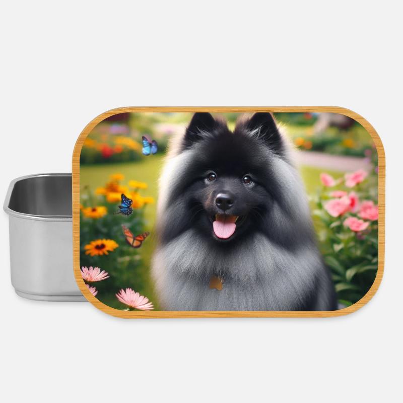 Wolspitz Keeshond - Boîte à goûter - argent