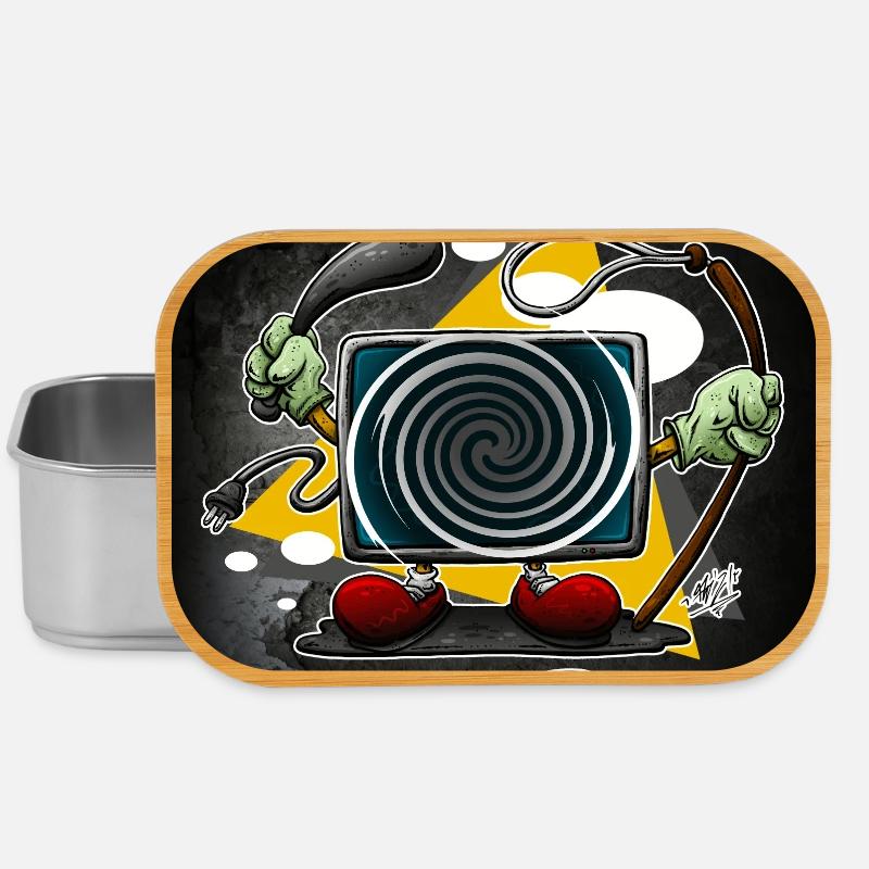 Bon pour vous - Square - Boîte à goûter - argent