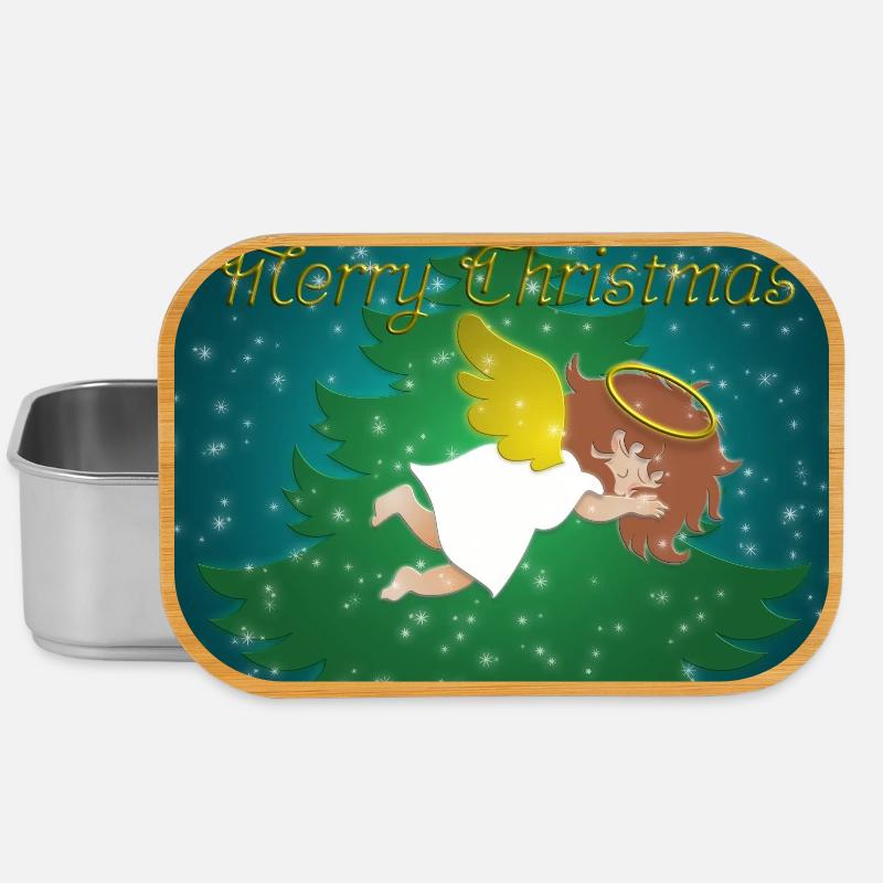 Sleeping Angel - Lunch Box - silver