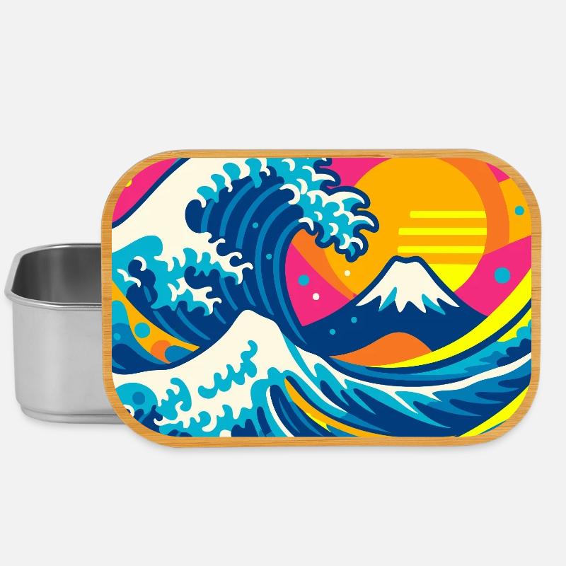 The (almost) wise wave - Lunch Box - silver