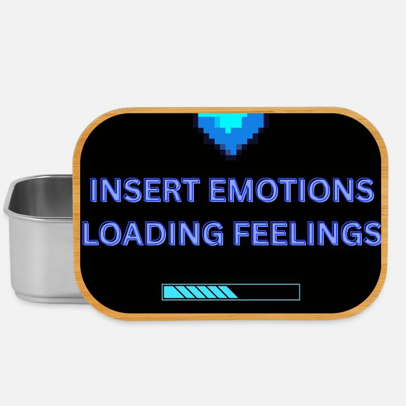 INSERT EMOTIONS LOADING FEELINGS - Lunch Box - silver
