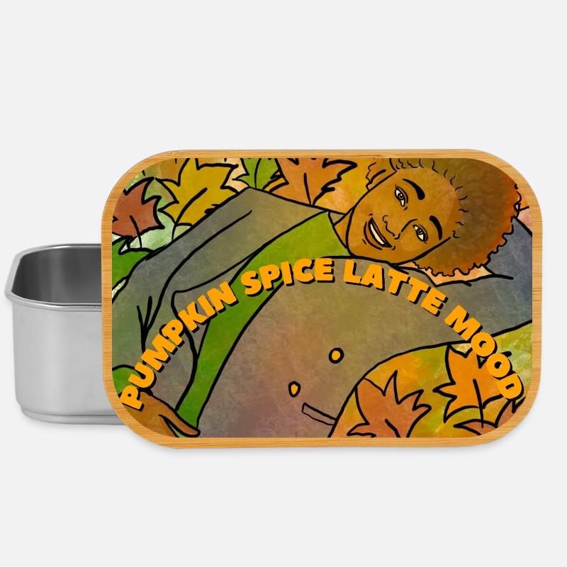 Pumpkin Spice Latte Stimmung - Lunch Box - Silber