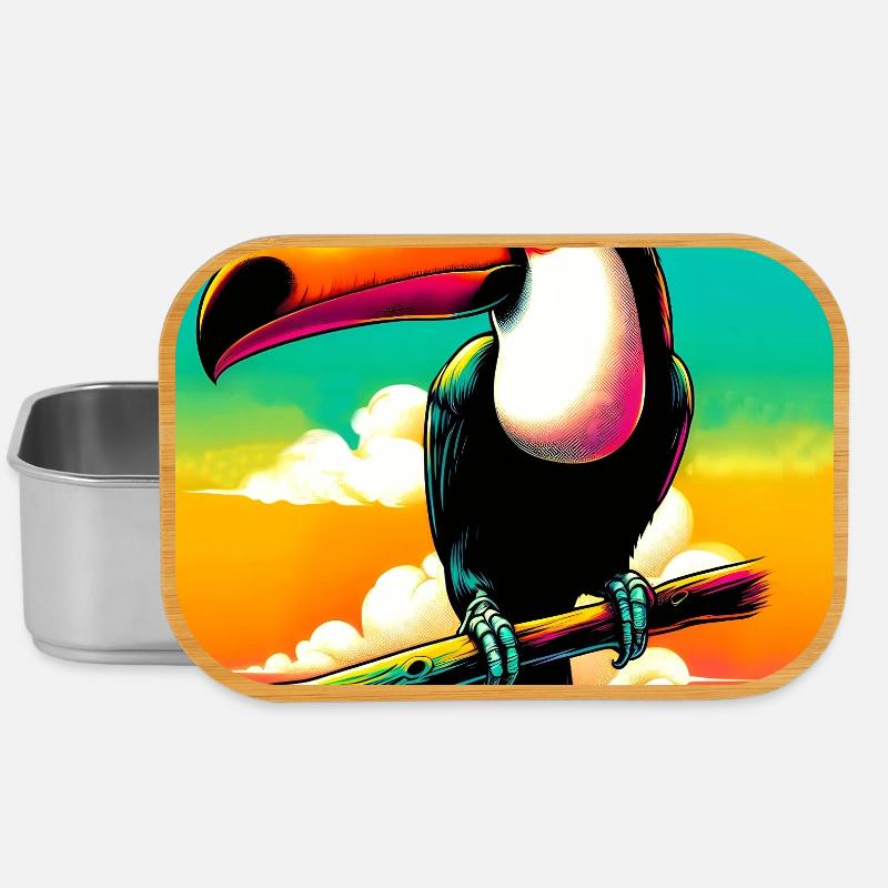Tukan - Lunch Box - Silber